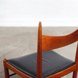 4er Set Teak Stühle von Vestervig Eriksen danish design Vintage