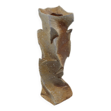 Soliflore Bizen pottery sculpture from Mori Taiga, Japan