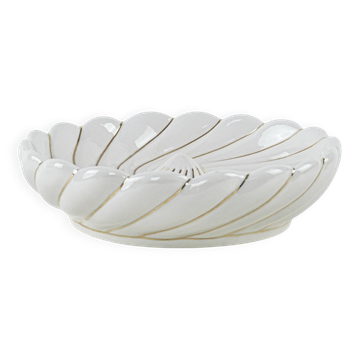 Ceramic decorative bowl, Italian design, 1980s, production: Italy