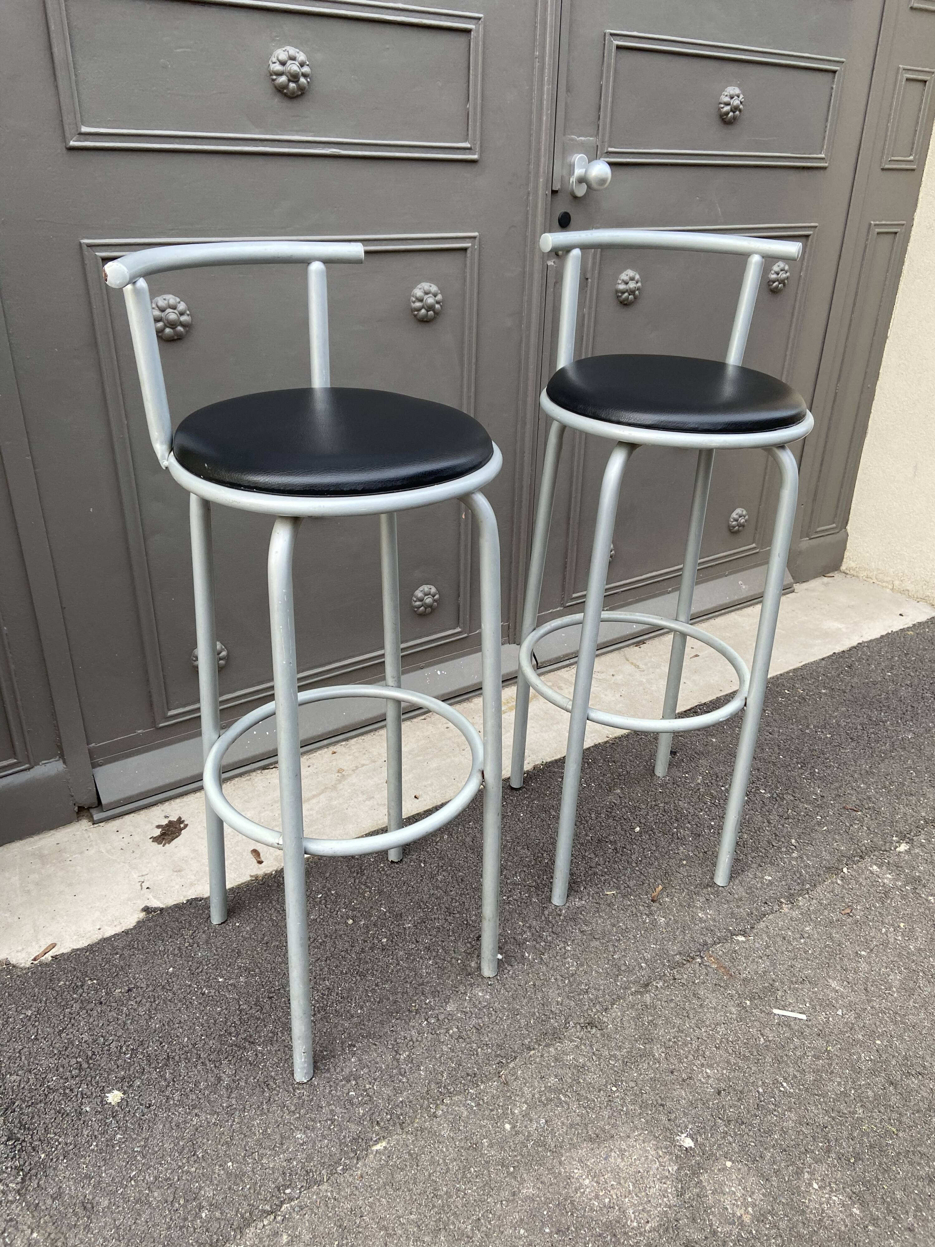 Pair of vintage bar stools