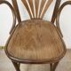Chaise de bar en bois courbé