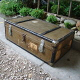 Old travel trunk