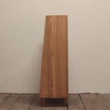 Slanted Oak Bookshelf