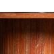 Willy Rizzo. Large table in orange-red travertine. 1970s.