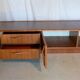 Vintage Scandinavian teak bass row