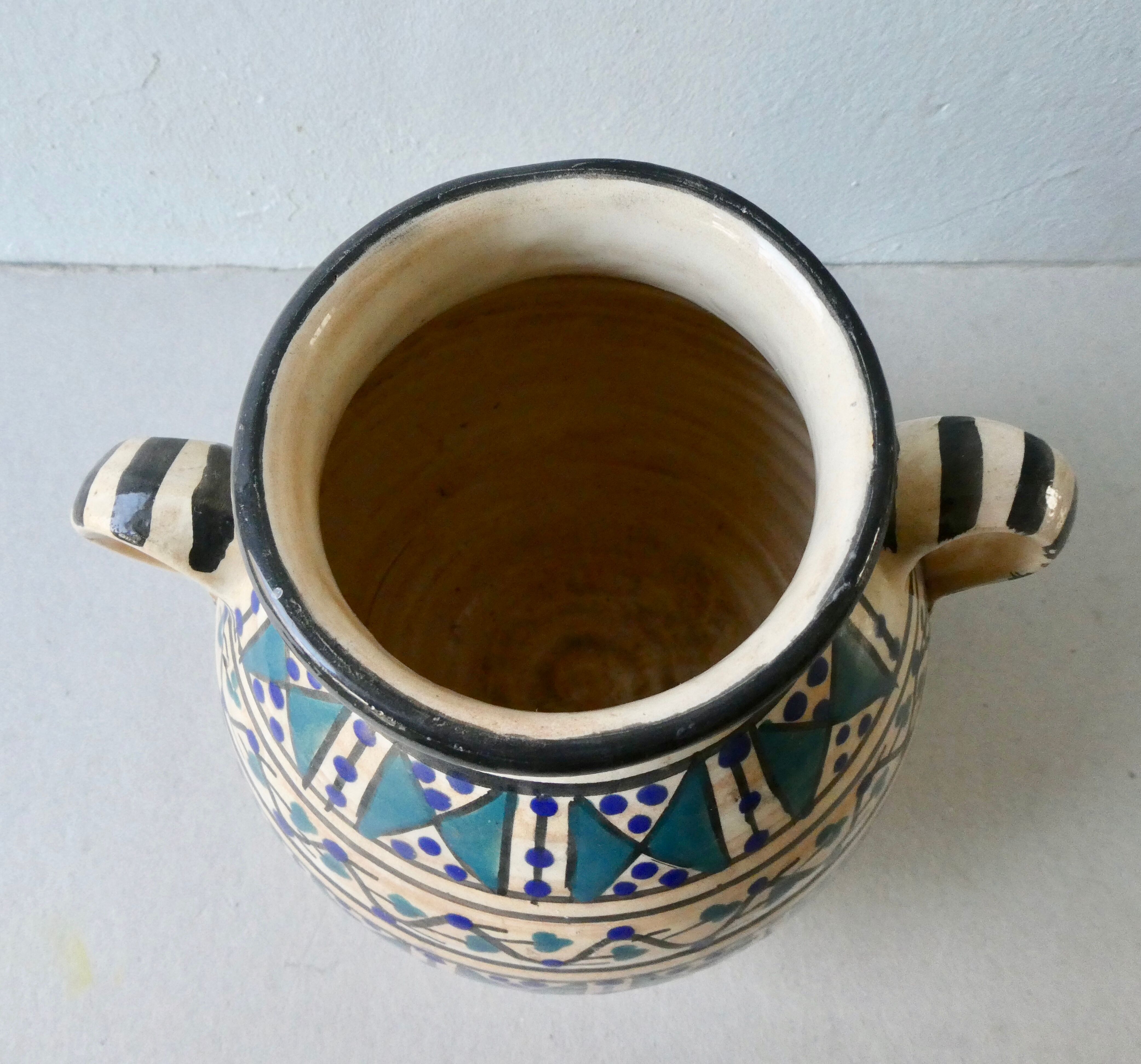 Vase, Nabeul pottery