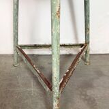 Green Industrial Workshop Stool, 1960s