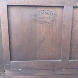HAENTGES FRÈRES Renaissance style cabinet in carved walnut, late 19th century