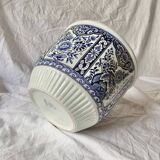 Old Royal Sphinx Maastricht flowerpot - Delft blue