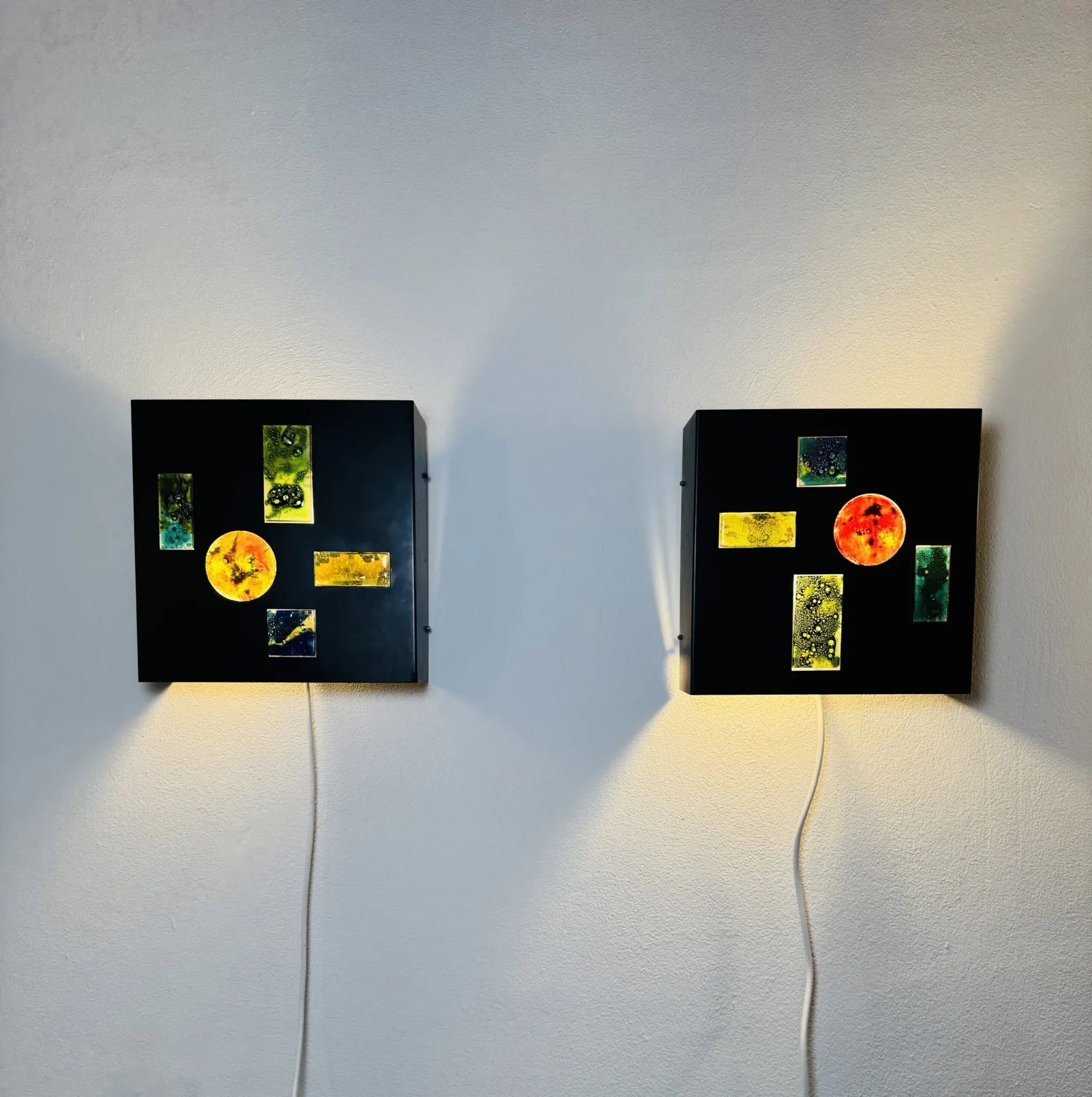 C-1672 'Alchemie' Lamps By Raak Amsterdam, The Netherlands, 1960S