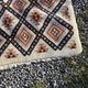 Tapis scandinave en laine des années 60/70