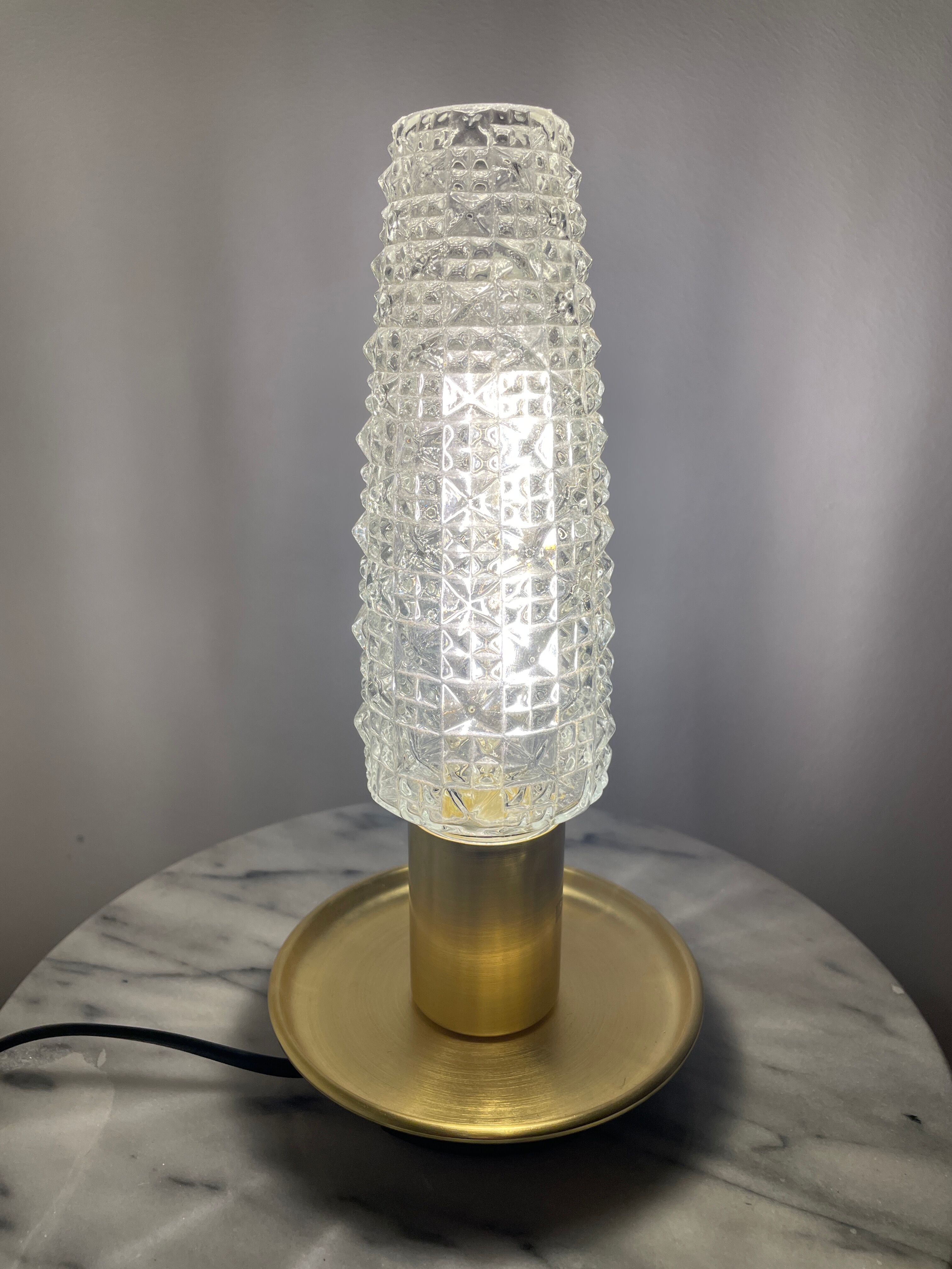 Upcycling table lamp inspired Vintage