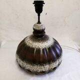 Vintage stoneware lamp base