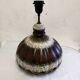Pied de lampe vintage en grès