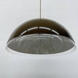 Mushroom hanging lamp brown , 1970s