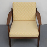 Fauteuil des années 1960 jaune