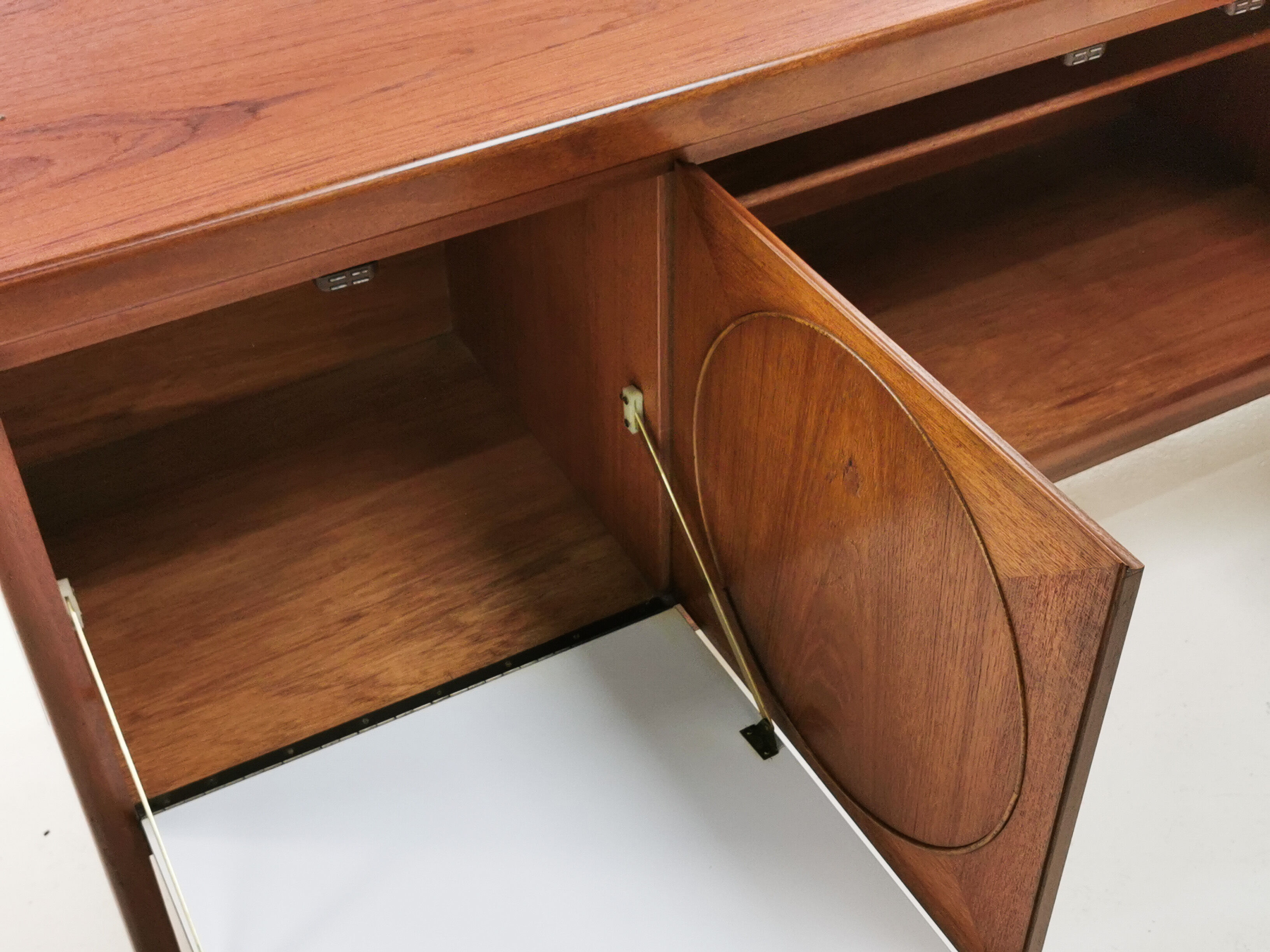 Nathan Circles mid century teak sideboard 1960s 70s vintage
