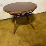 Bamboo round coffee table