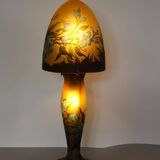 Gallé Tip Mushroom Lamp Circa 1980