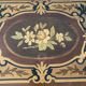 Side table, Napoleon III occasional table with 3 tiers in marquetry.