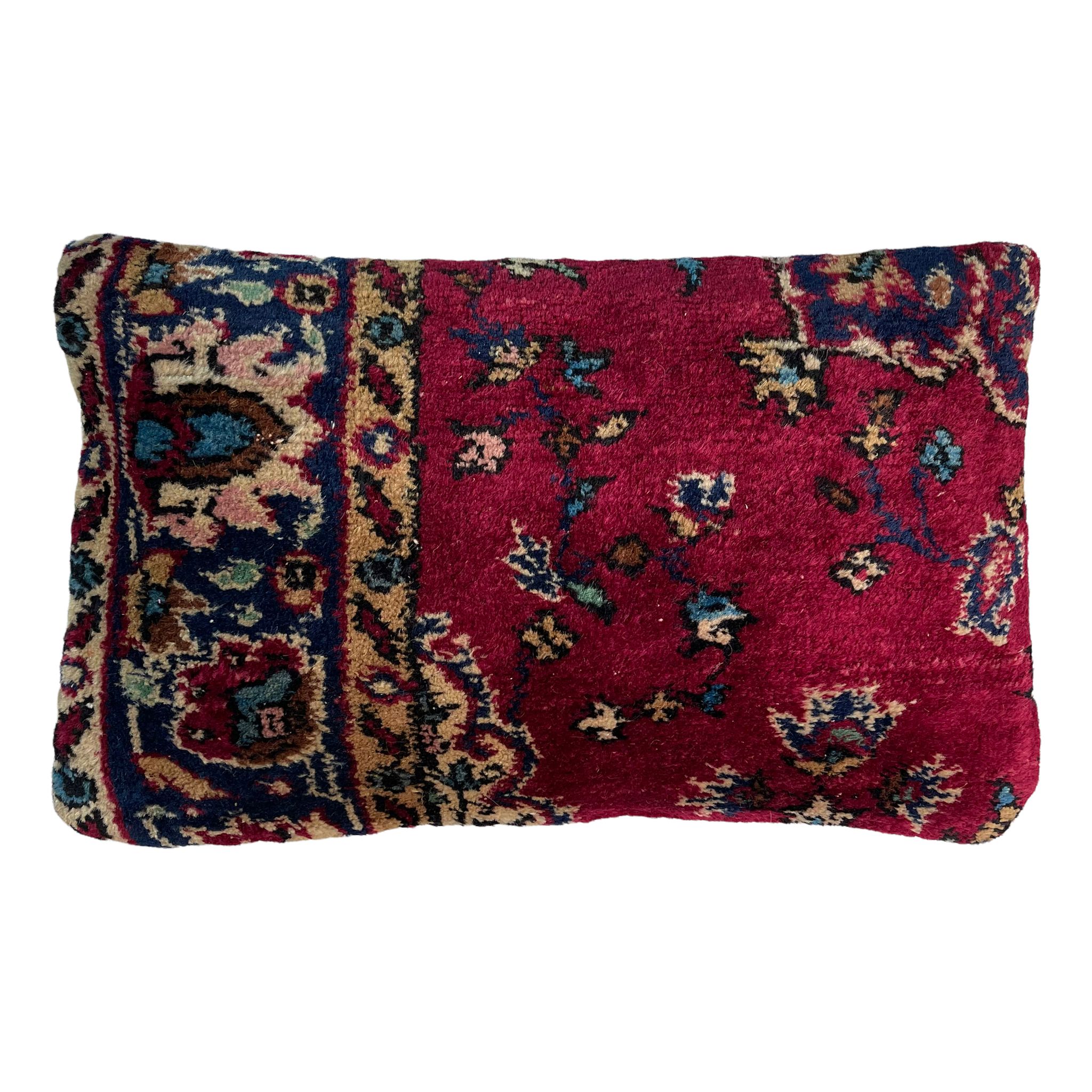 Housse de coussin de tapis turc vintage 30 x 50 cm