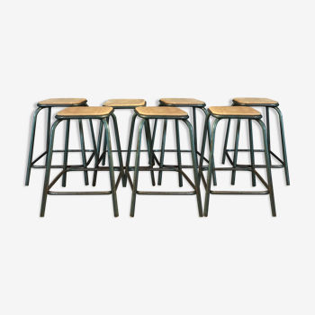 Series of 7 school stools