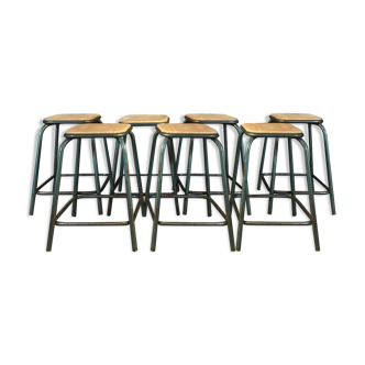 Series of 7 school stools