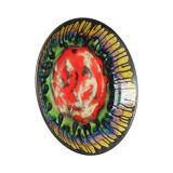 Fruit bowl XL Art Ceramics Wall decoration Drip glaze