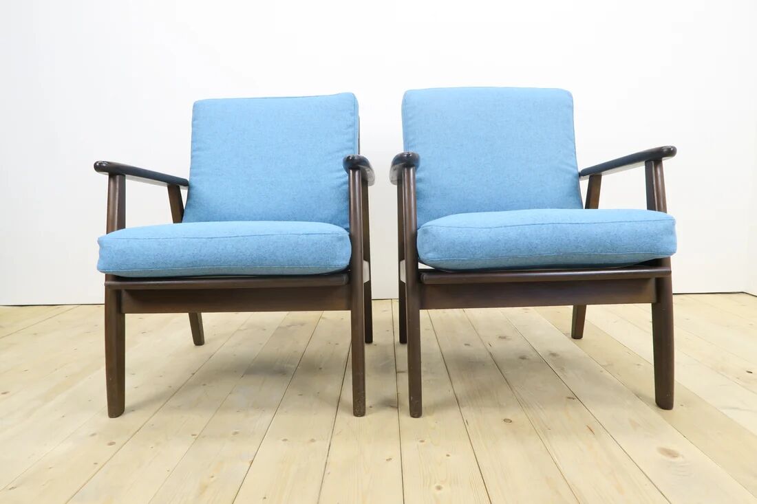 Paire de fauteuils en teck, Danemark 1960