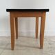 Table basse en formica et bois vintage