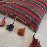 Turkish kilim floor cushions