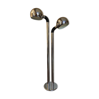 Floor lamp balls chrome 1970 italian