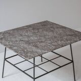 Set of two marble side tables, dating from the 1960s.