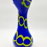 Darius Zarrin cobalt blue vase, 1960