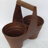 Pot Metal Fer Double Ancien