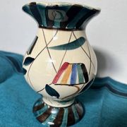Vase sixties motif lampshade
