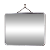 Barber mirror 30 cm x 25 cm
