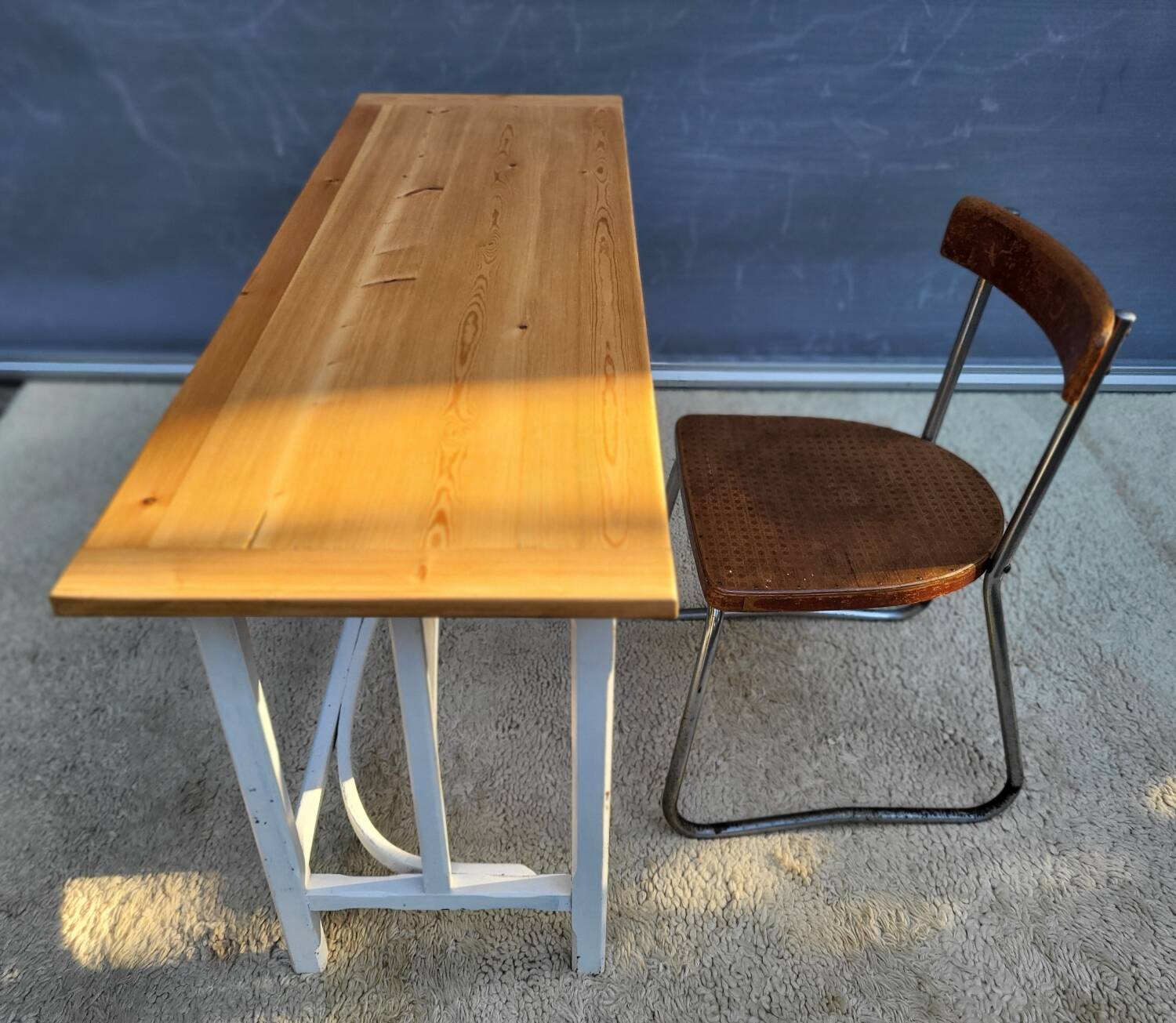 Bureau enfant Baumann et chaise Bauhaus