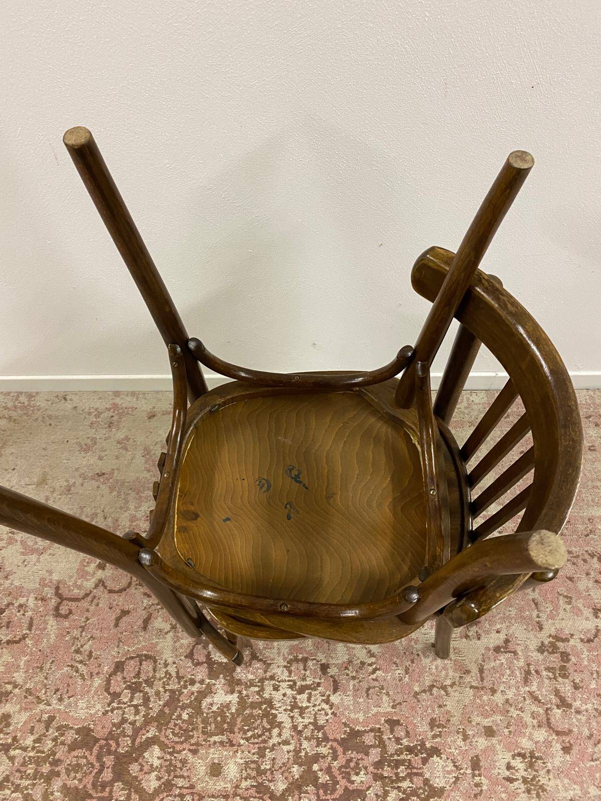 Pair of bistro chairs