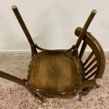 Paire de chaises de bistrot