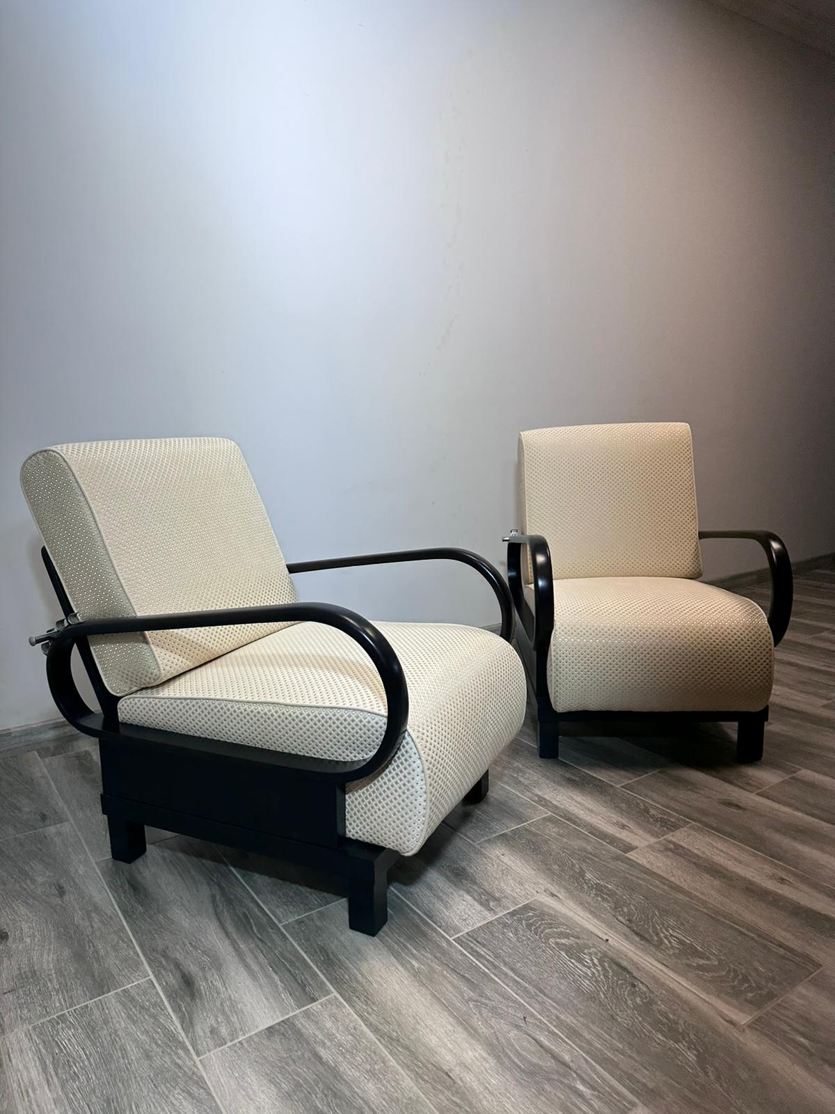 Pair of armchairs
