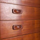 Mid century danish teak modular wall unit, 1960s