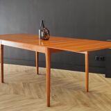 Mid century extendable dining table vintage