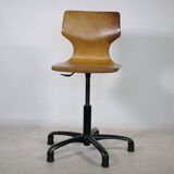Vintage Workshop Chair 1970s  Shell Chair