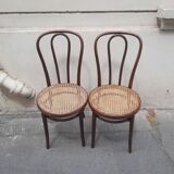 Paire de chaises bistrot
