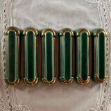 Lot de 6 repose couteaux en céramique vintage