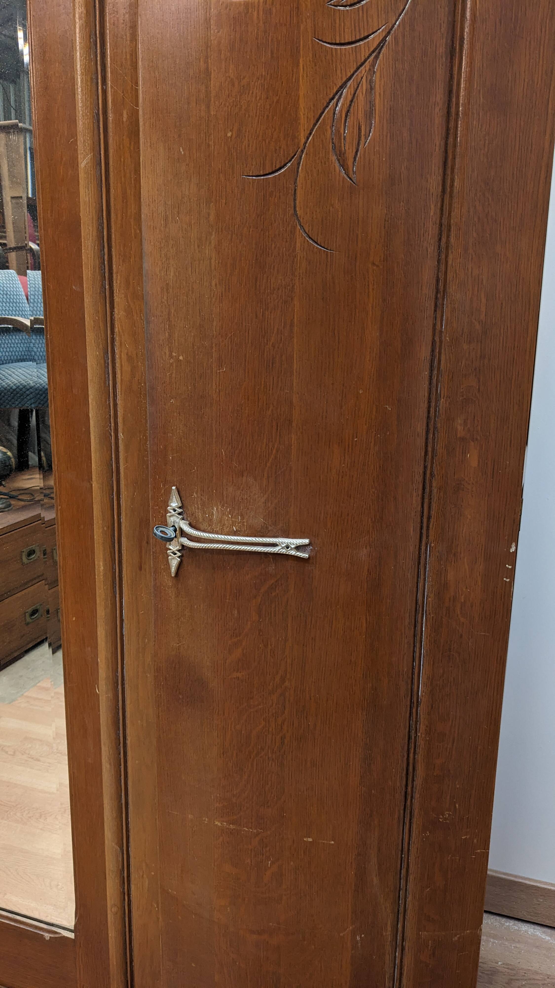 Art deco wardrobe