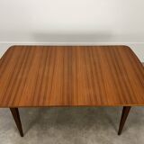 Scandinavian extendable teak table, 60s