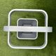Helit design aluminum umbrella stand, Foster Partners