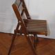 Chaise enfant pliable des années 80